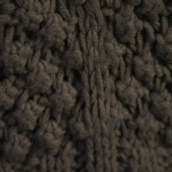 Vintage Sweater Gray Wool Blend Dress #542 - Picture 4 of 6